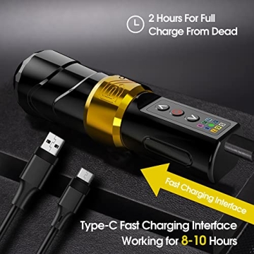 Wireless Tattoo Pen for Professionals and Beginners Tattoo Artists