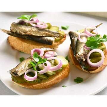 Delicious Smoked Riga Sprats In Oil – Gourmet Treat Pack of 2