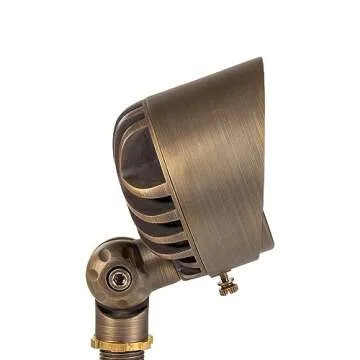 VOLT Color Changing RGBW LED Brass Spotlight with Remote