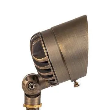 VOLT Color Changing RGBW LED Brass Spotlight with Remote