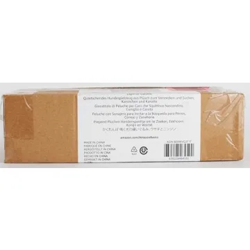 Amazon Basics 5 Pack Squeaky Plush Dog Toy Set