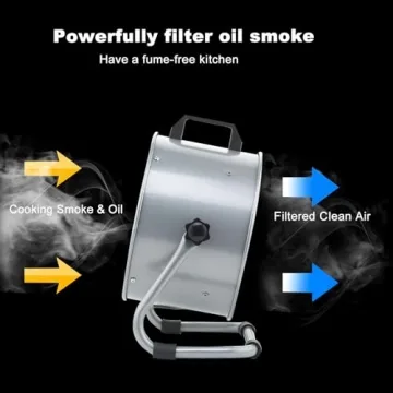 Portable Cooking Range Hood - Strong Wind Exhaust Fan