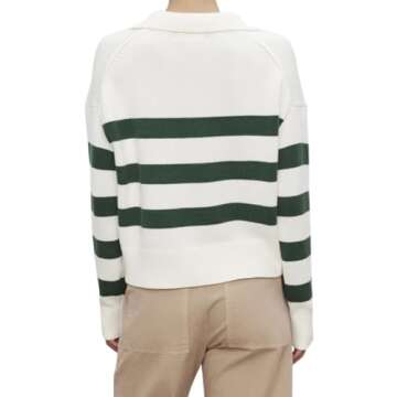 Lucie Cotton Cashmere Sweater by Velvet - Chic & Comfortable