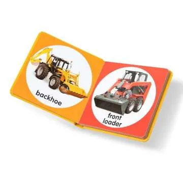 Melissa & Doug 41533 Poke-a-Dot Construction Vehicles | Activity Books | 3+ | Gift for Boy or Girl