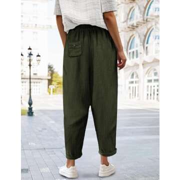 YESNO Corduroy Casual Pants - Stylish & Comfortable Pants