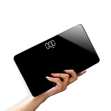 Travel Scale for Body Weight, Venugopalan Small Portable Body Weight Scales Digital Bathroom Mirror ...