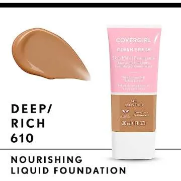 COVERGIRL Clean Fresh Skin Milk Foundation - Lightweight & Hydrating