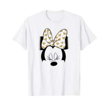 Disney Minnie Mouse Golden Bow T-Shirt