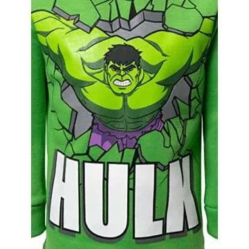 Marvel Avengers Hulk Boys Hoodie and Pants Set 7-8