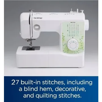 Brother SM-2700 Sewing Machine with 27 Stitches in White