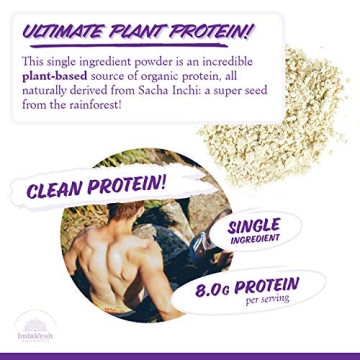 Imlak’esh Sacha Inchi Protein - Organic Vegan Protein Powder