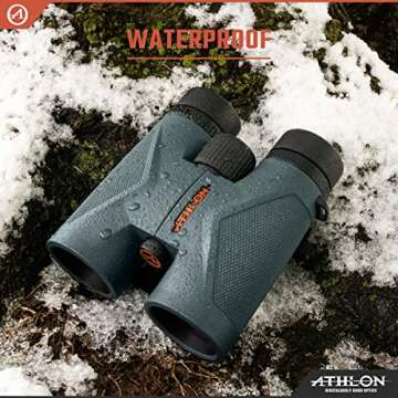 Athlon Optics 10x42 Midas UHD Binoculars for All