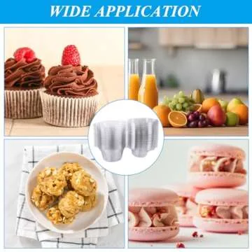 LDHHYH 150 Pack Individual Cupcake Containers, Single Stackable Cupcake Holder with Connected Airtight Dome Lid, Clear Plastic Cupcake Boxes Cupcake Carrier for Parties Birthday Weddings