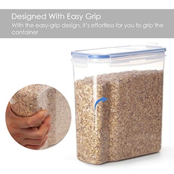 Vtopmart Airtight Cereal Storage Containers 4 Piece Set