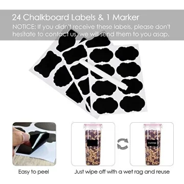 Vtopmart Airtight Cereal Storage Containers 4 Piece Set