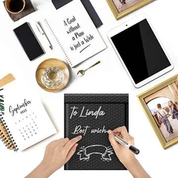 Metronic Bubble Mailers 8.5x12" 40 Pack Black Padded Envelopes Usable Size 8.5 x 11" Strong Adhesion Bubble Envelopes Medium Mailing Envelopes Bubble Padded for Small Business Shipping Books Clothes