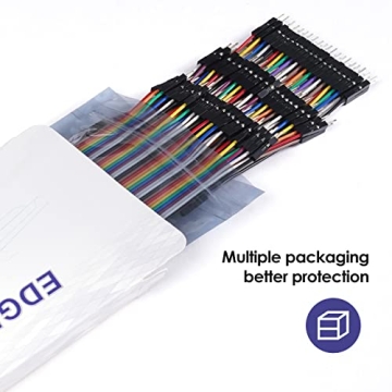 EDGELEC 120pcs Jumper Wires for Electronics Projects