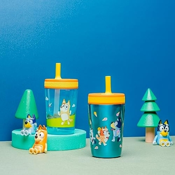 Zak Designs Bluey Tumblers - Fun, Safe, and Leak-Proof!