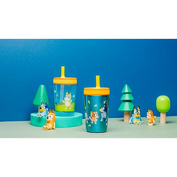 Zak Designs Bluey Tumblers - Fun, Safe, and Leak-Proof!