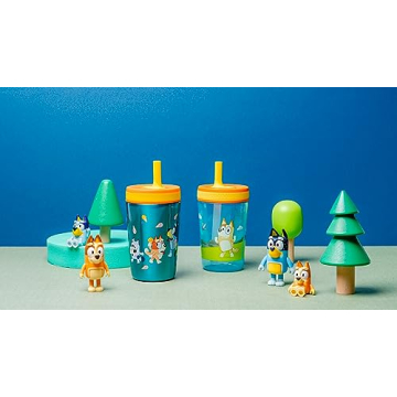 Zak Designs Bluey Tumblers - Fun, Safe, and Leak-Proof!