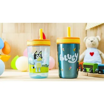 Zak Designs Bluey Tumblers - Fun, Safe, and Leak-Proof!