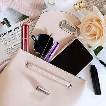 Yamadura Mini Refillable Atomizer 4 Pack for Travel