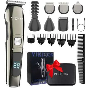 VIKICON Beard Trimmer - All-in-One Grooming Kit