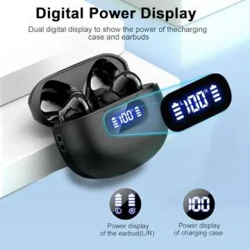 Wireless Earbuds with HiFi Sound and Long Battery Life