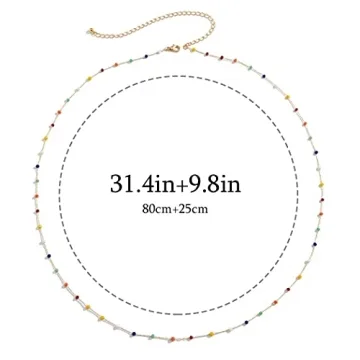 Cosydays Sexy Adjustable Waist Chain with Colorful Beads