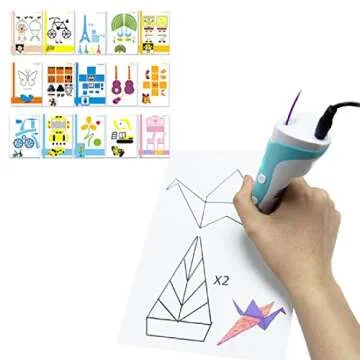 20 Sheets 3D Drawing Molds for 3D Pens