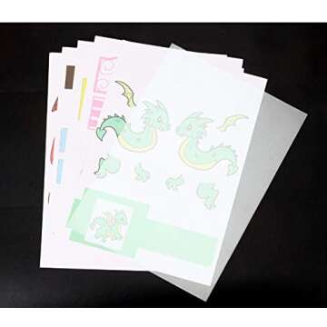 20 Sheets 3D Drawing Molds for 3D Pens