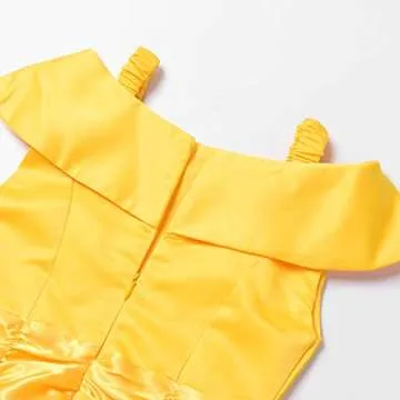 Ohlover Girls Princess Layered Costume Dress with Accessories