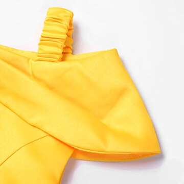 Ohlover Girls Princess Layered Costume Dress with Accessories