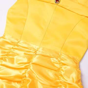 Ohlover Girls Princess Layered Costume Dress with Accessories