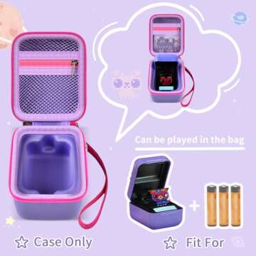Case for Bitzee Interactive Toy Digital Pet and Case, Toys Hard Carrying Holder for Virtual Electron...