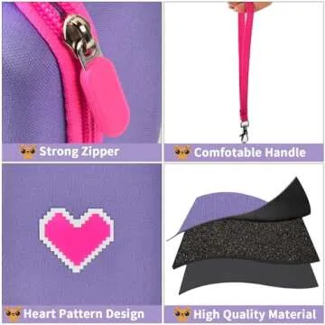 Case for Bitzee Interactive Toy Digital Pet and Case, Toys Hard Carrying Holder for Virtual Electronic Pets React to Touch, Protective Container for AA Batteries and Other Accessories (Box Only)