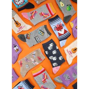 HOTSOX Women's Teacher's Pet Novelty Crew Socks