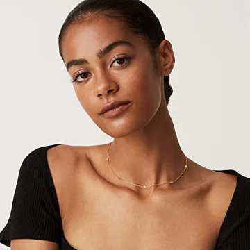 14K Gold Plated CZ Necklace Sustainable Luxury Women