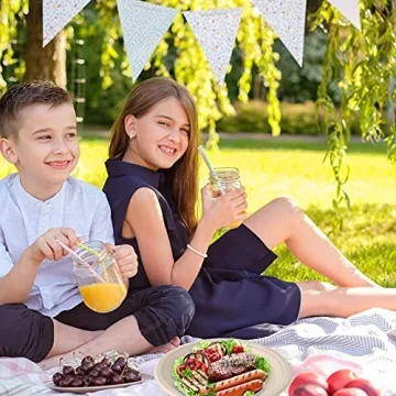 Vplus Compostable Paper Plates - Eco-Friendly and Sturdy