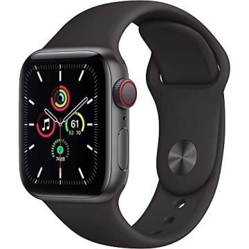 Apple Watch SE GPS + Cellular 44mm Space Gray Renewed