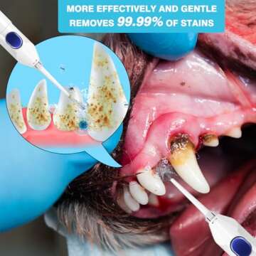 New Upgrade Dog Tooth Brushing Kit, Dog Toothbrush for Teeth Cleaning Tool & Dental Care Accessories...