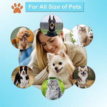 New Upgrade Dog Tooth Brushing Kit, Dog Toothbrush for Teeth Cleaning Tool & Dental Care Accessories, Pet Manual Teeth Cleaner, Tooth Brushing Dogs,Equipped Dog Finger Toothbrush, Fits for Large Pet