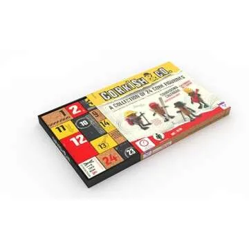 Meet the Corkish & Co.'s countdown Calendar! An amazing collection of 24 unique cork figurines. Open up the daily box to discover a new, adorable Corkish character. Age 13 and above. Gender neutral.