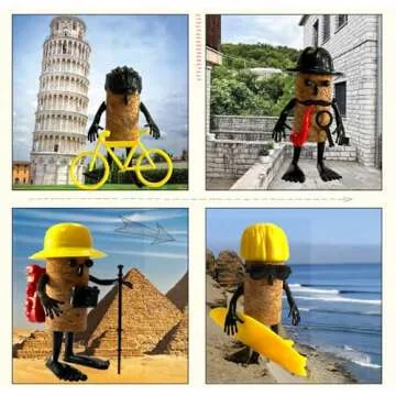 Meet the Corkish & Co.'s countdown Calendar! An amazing collection of 24 unique cork figurines. Open up the daily box to discover a new, adorable Corkish character. Age 13 and above. Gender neutral.