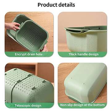 Kitchen Extendable Strainer