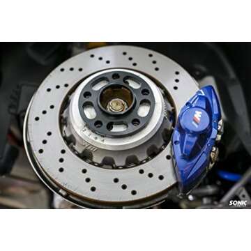 Renn Motorsport 2 PCS 5x120 15mm Wheel Spacers with 10 PCS Extended Lug Bolts Compatible with BMW 3 Series 5 Series E46 E90 E92 E63 E64