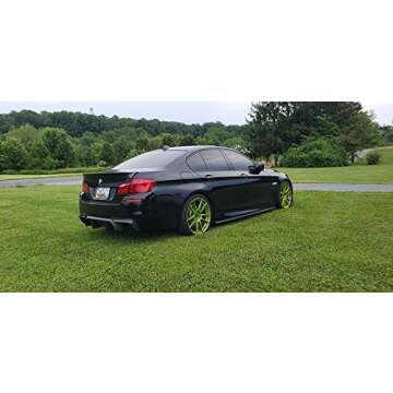 Renn Motorsport 2 PCS 5x120 15mm Wheel Spacers with 10 PCS Extended Lug Bolts Compatible with BMW 3 Series 5 Series E46 E90 E92 E63 E64