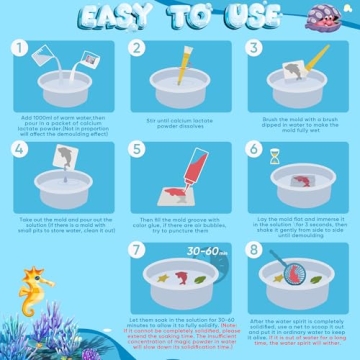 Magic Water Elf Toy Kit for Creative Kids 3-12