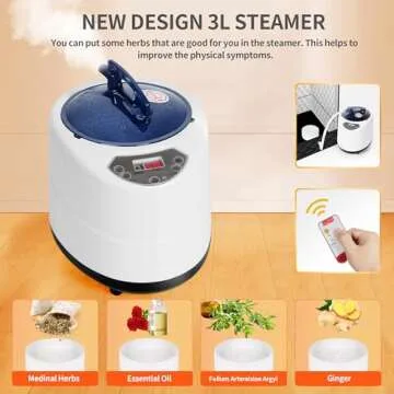 Portable Steam Sauna Box for Ultimate Relaxation