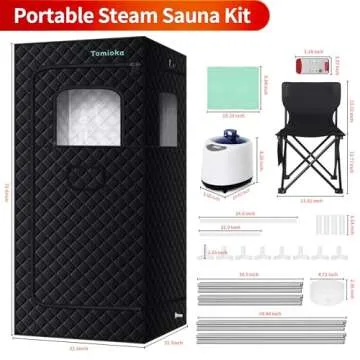 Portable Steam Sauna Box for Ultimate Relaxation